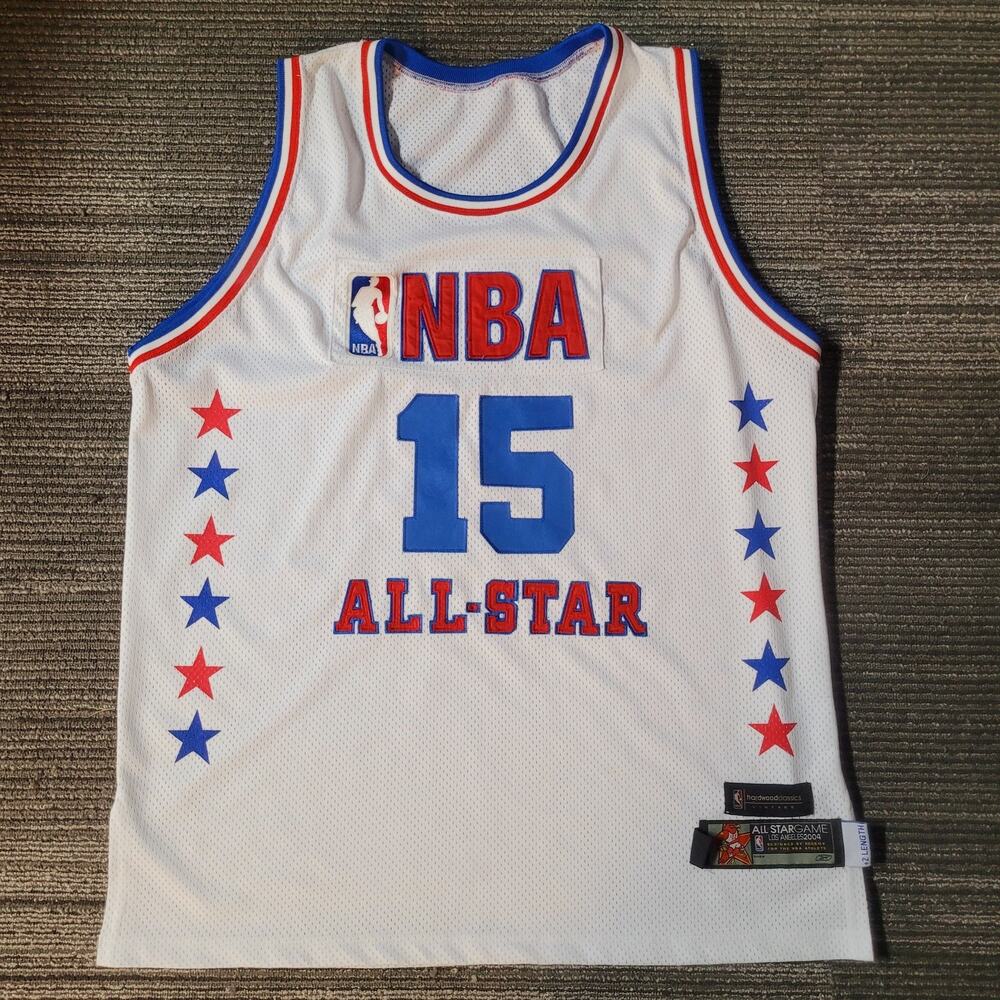2004 Reebok Los Angeles All Star Vince Carter Toronto Raptors Authentic SZ XL